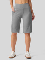 Women's Pull On Bermuda Shorts 12 Inch