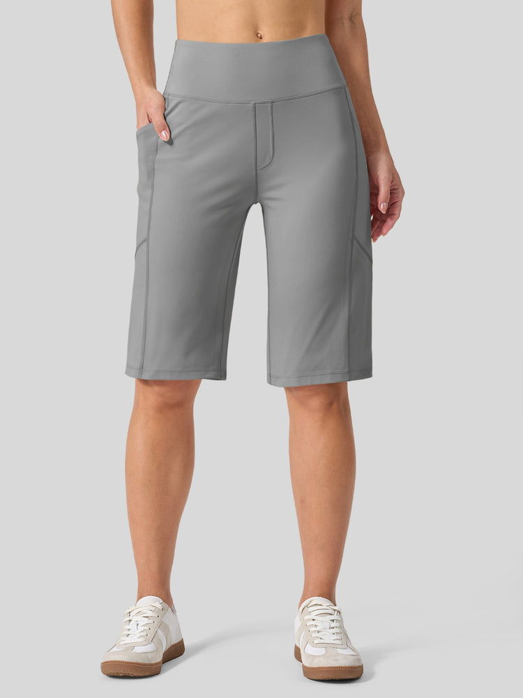 Women's Pull On Bermuda Shorts 12 Inch