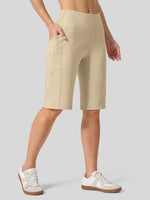 Women's Pull On Bermuda Shorts 12 Inch