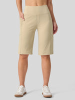 Women's Pull On Bermuda Shorts 12 Inch
