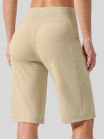 Women's Pull On Bermuda Shorts 12 Inch