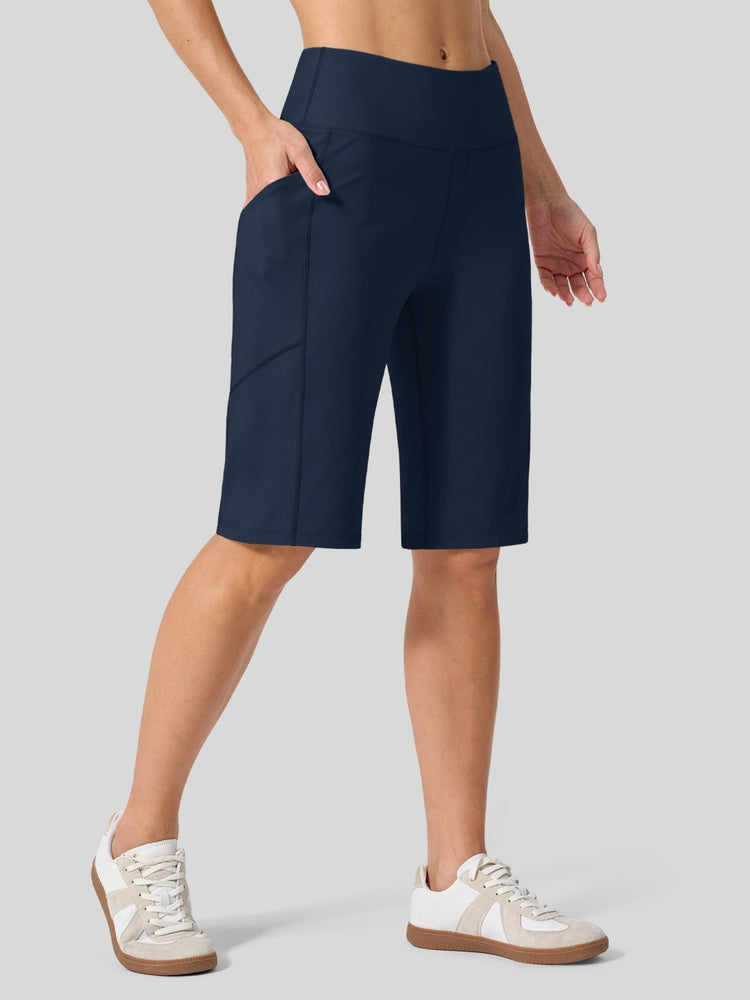 Women's Pull On Bermuda Shorts 12 Inch