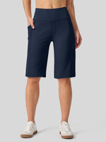 Women's Pull On Bermuda Shorts 12 Inch
