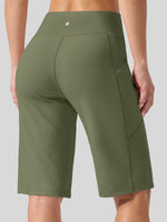 Women's Pull On Bermuda Shorts 12 Inch