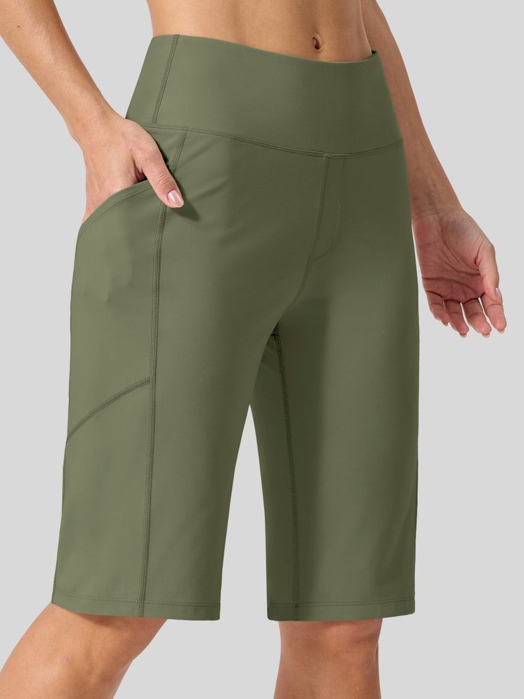 Women's Pull On Bermuda Shorts 12 Inch