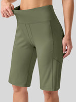 Women's Pull On Bermuda Shorts 12 Inch