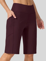 Women's Pull On Bermuda Shorts 12 Inch