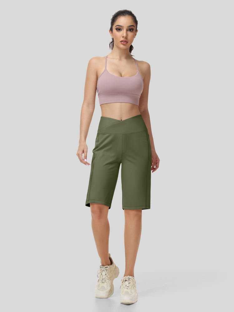 Women's V-Waist Bermuda Short 12" 