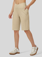 Women's V-Waist Bermuda Short 12" 