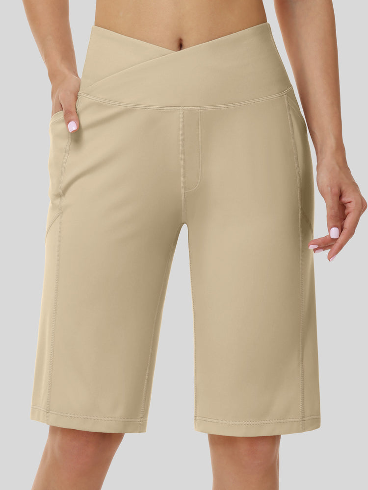 Women's V-Waist Bermuda Short 12" 