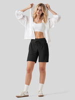 Willit Women's Quick-Dry Workout Shorts 7 Inch 