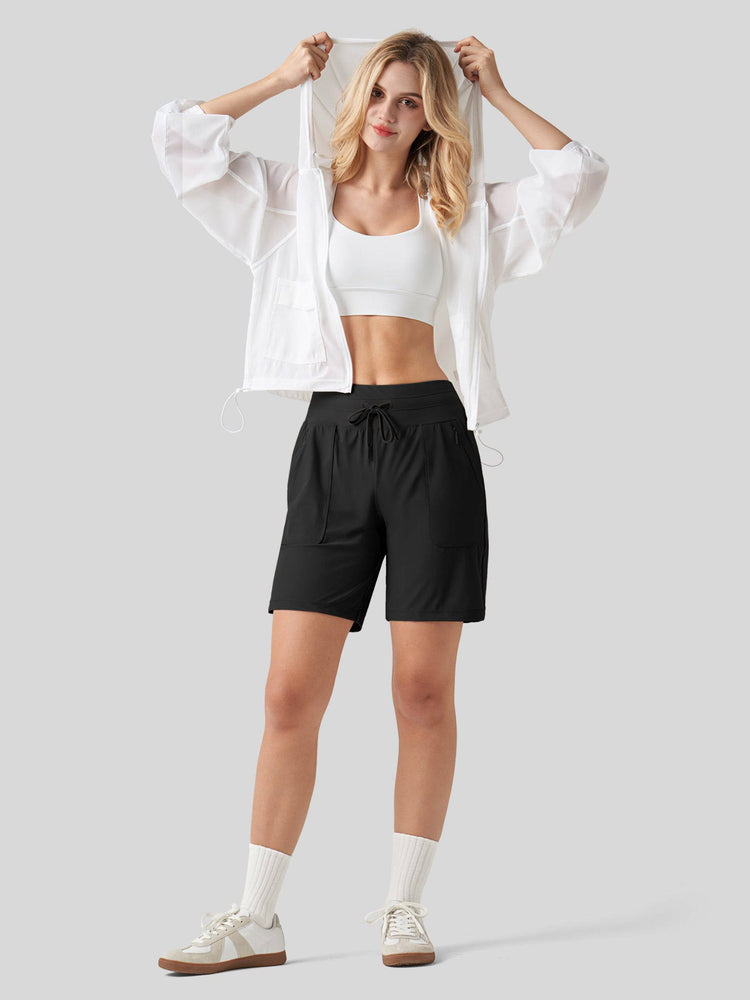 Willit Women's Quick-Dry Workout Shorts 7 Inch 