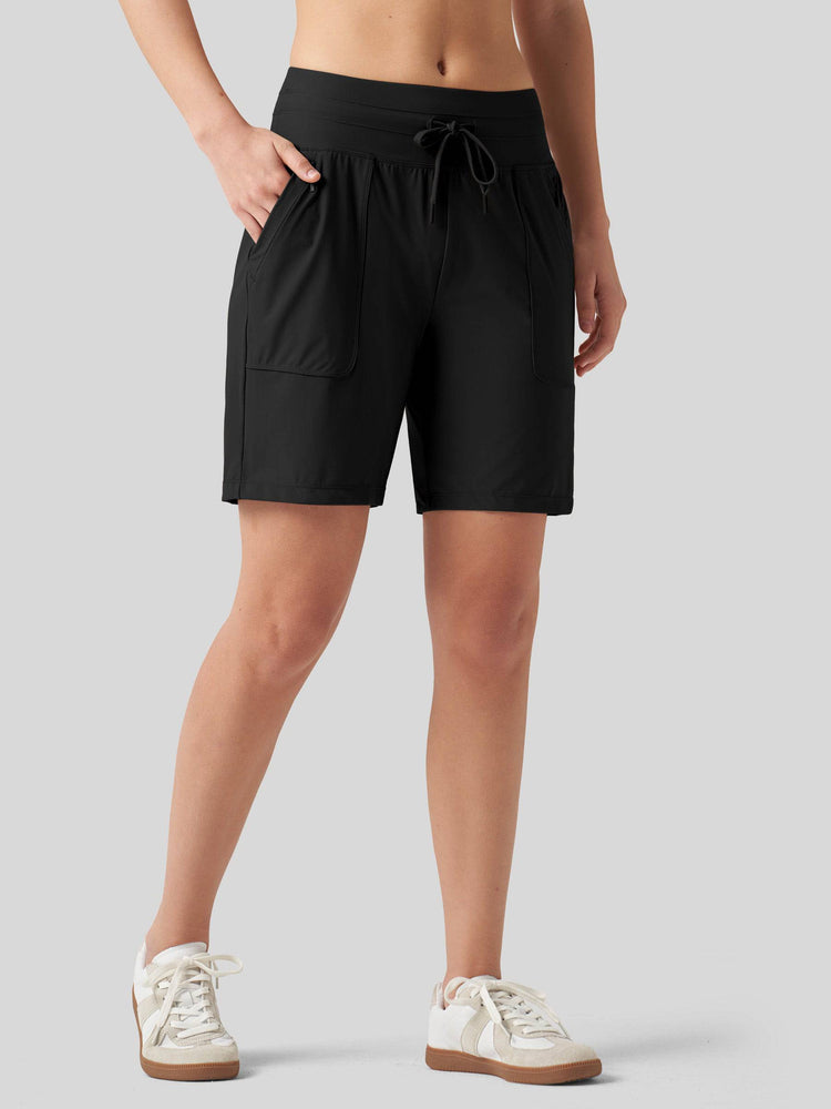 Willit Women's Quick-Dry Workout Shorts 7 Inch 
