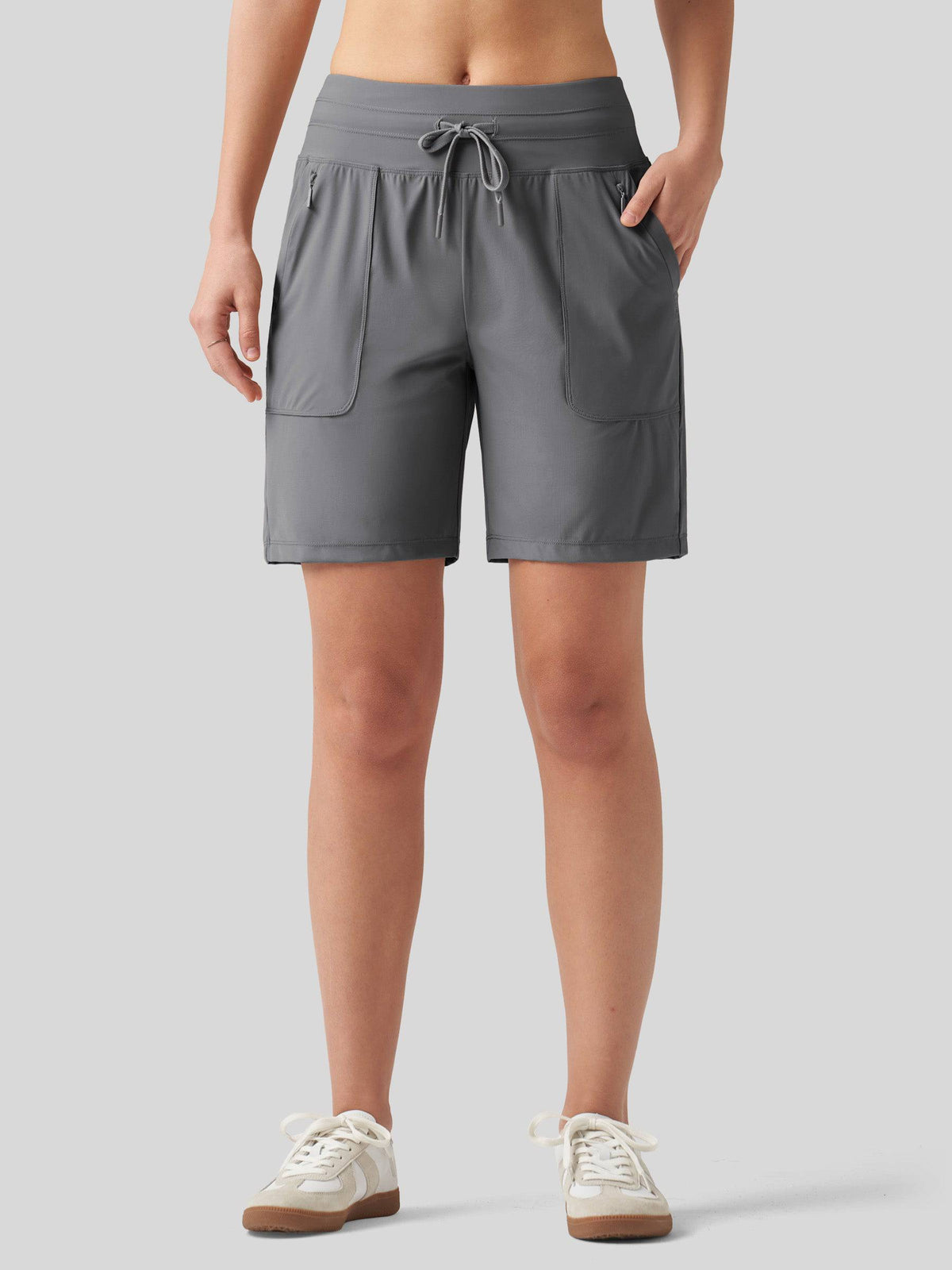 Willit Women's Quick-Dry Workout Shorts 7 Inch 