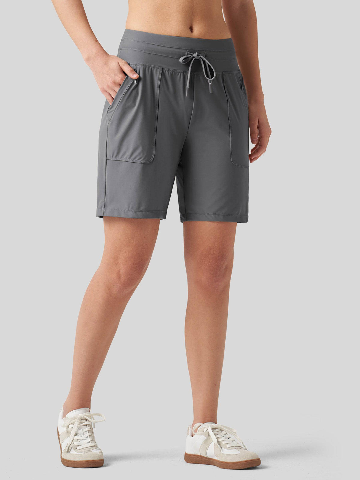 Willit Women's Quick-Dry Workout Shorts 7 Inch 
