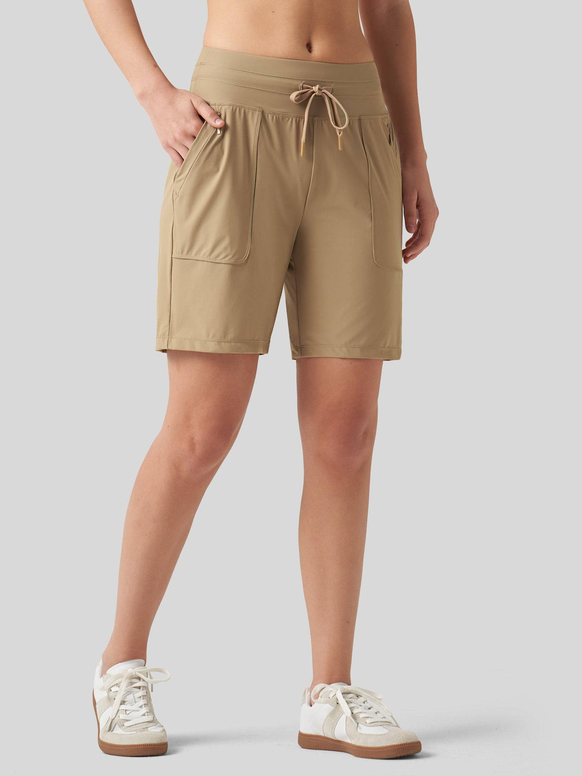 Willit Women's Quick-Dry Workout Shorts 7 Inch 
