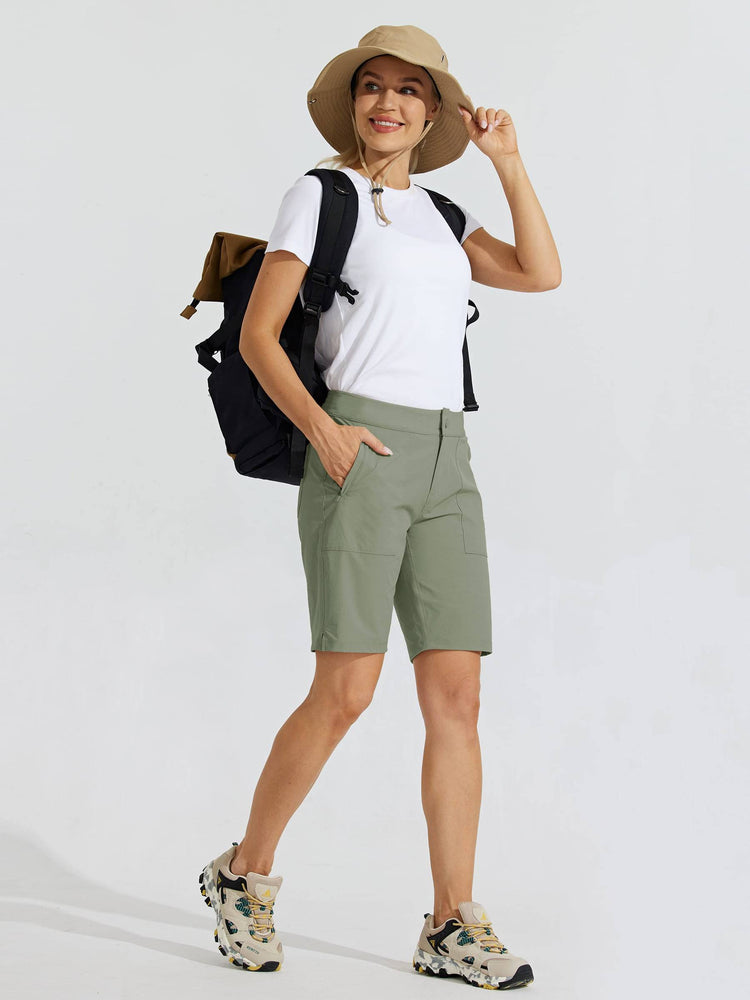 Women's Quick Dry Cargo Shorts_