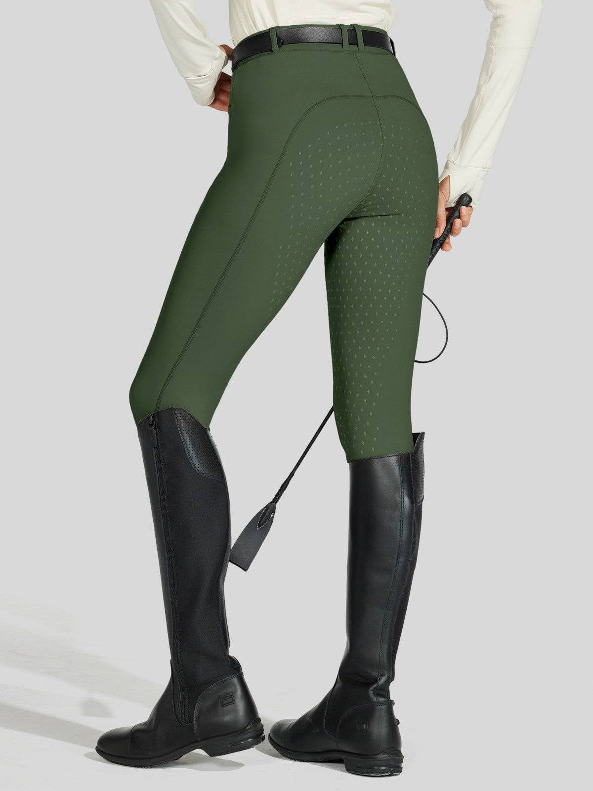 Women's Riding Pants Full Seat Silicone_