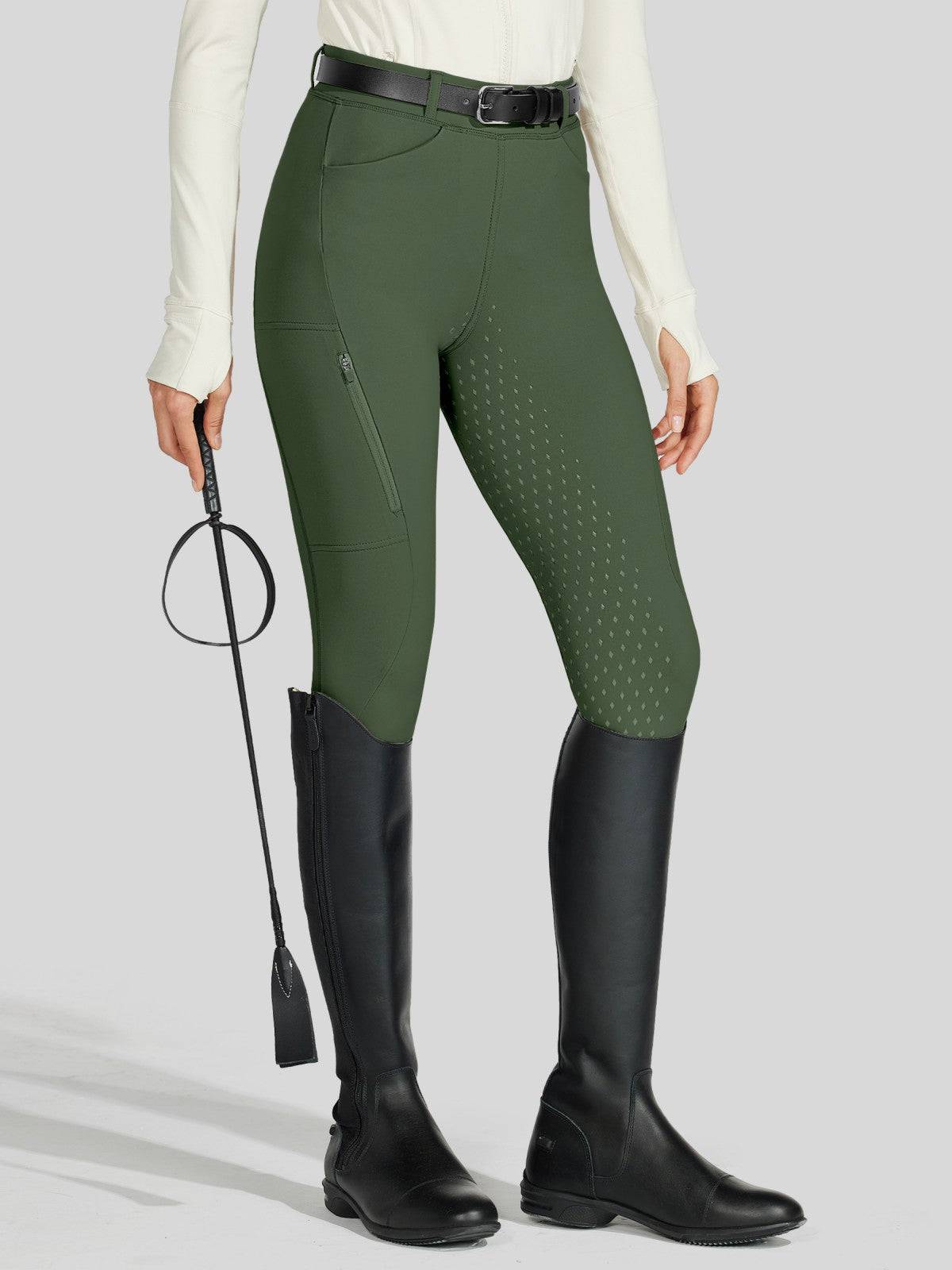 Women's Riding Pants Full Seat Silicone_