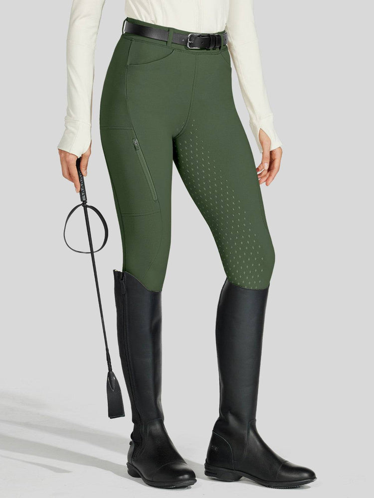 Women's Riding Pants Full Seat Silicone_