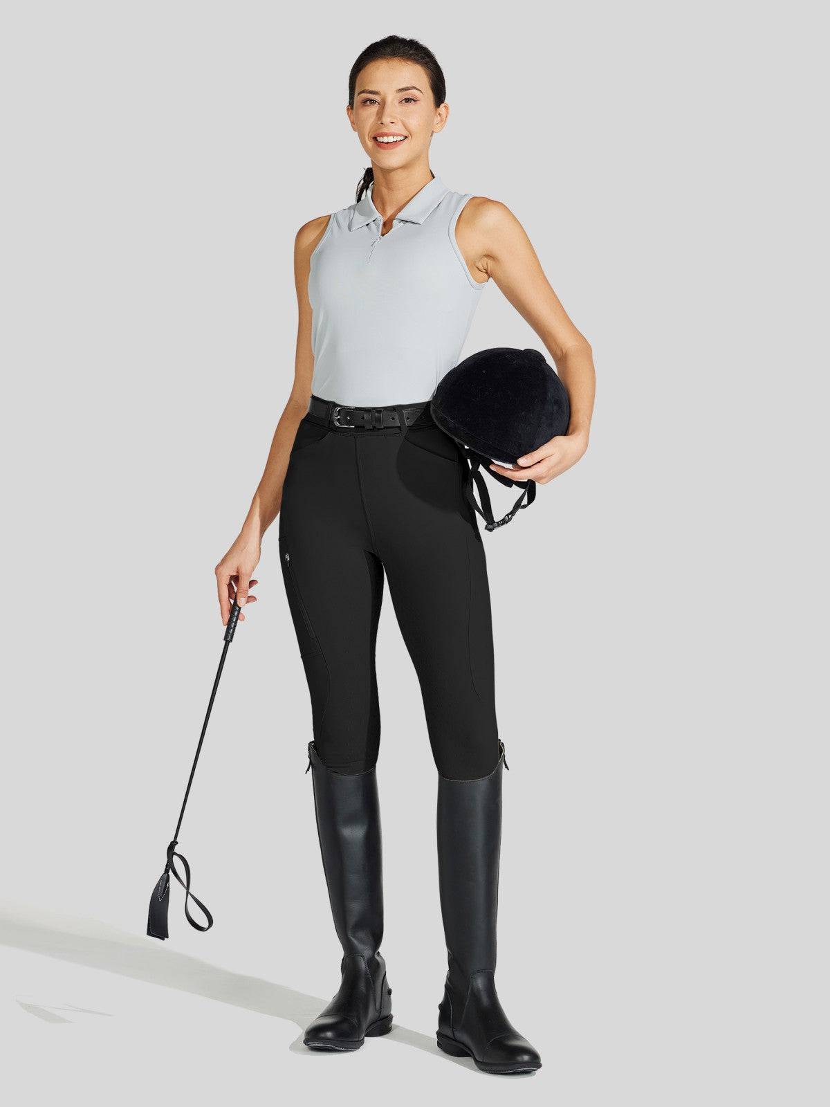 Women's Riding Pants Full Seat Silicone_