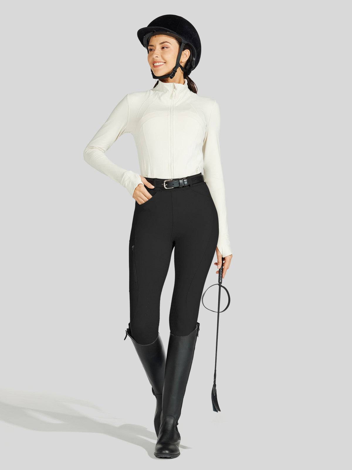 Women's Riding Pants Full Seat Silicone_