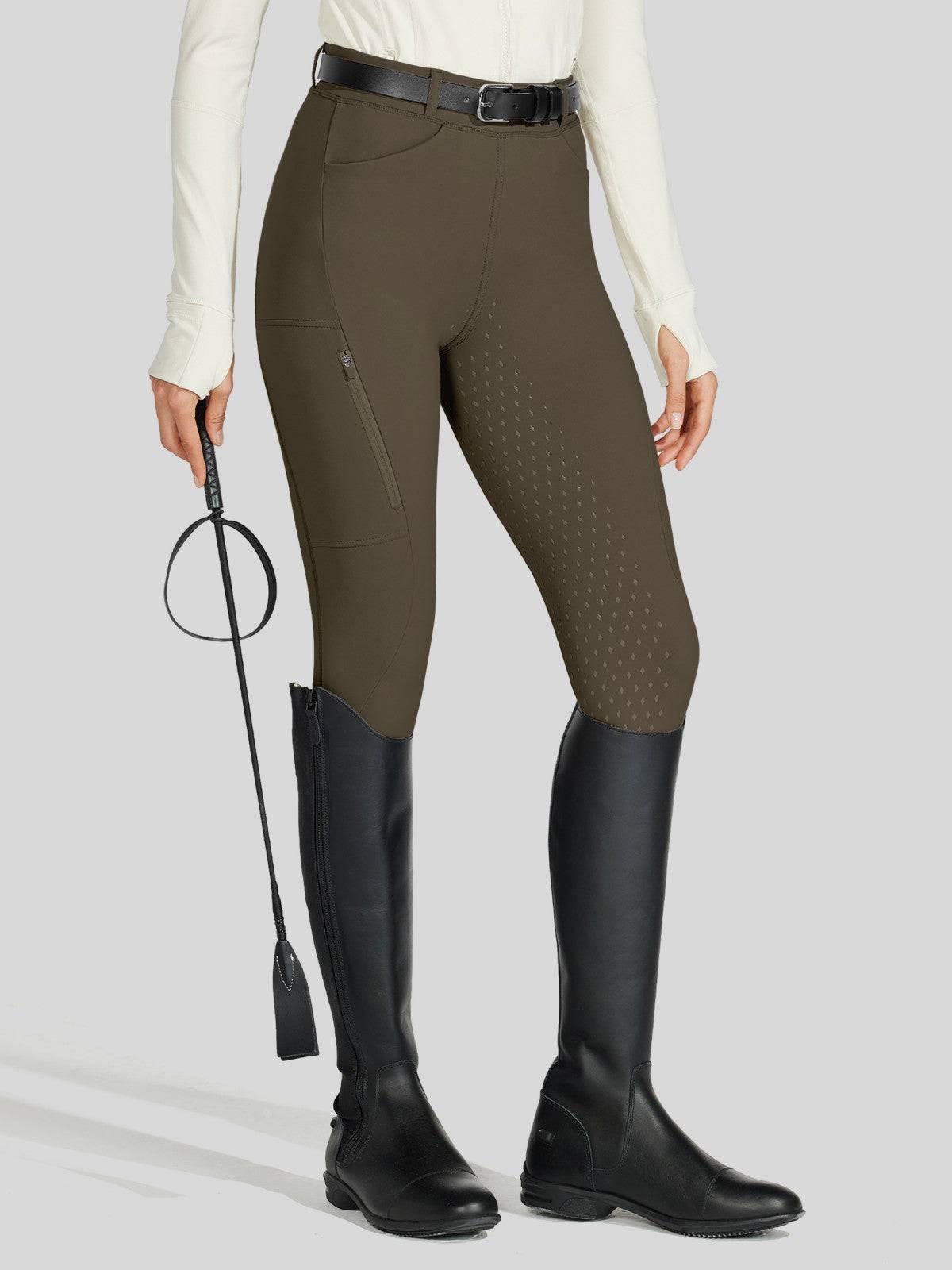 Women's Riding Pants Full Seat Silicone_
