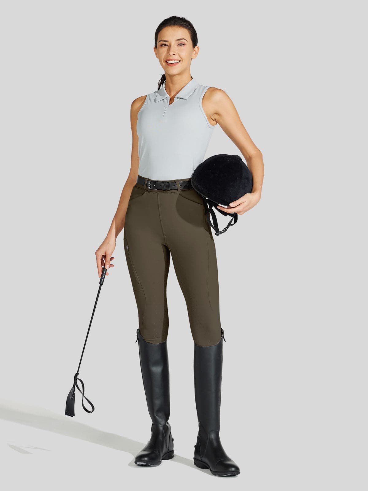 Women's Riding Pants Full Seat Silicone_