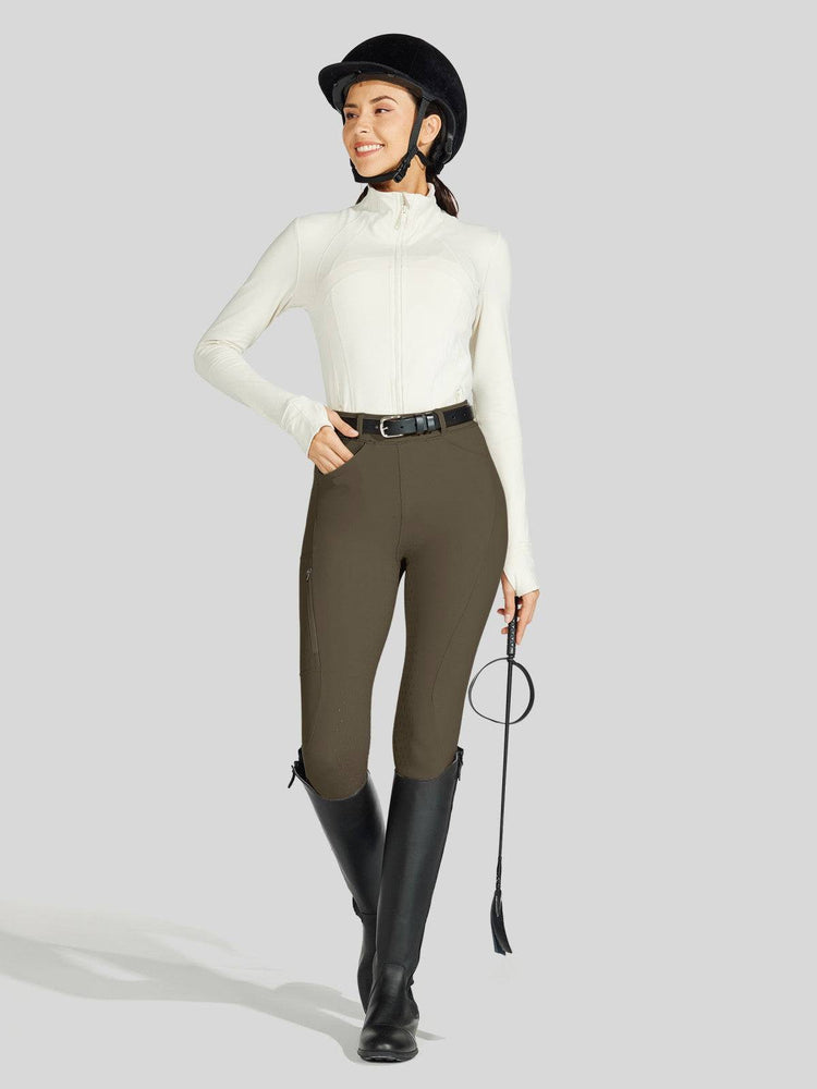 Women's Riding Pants Full Seat Silicone_