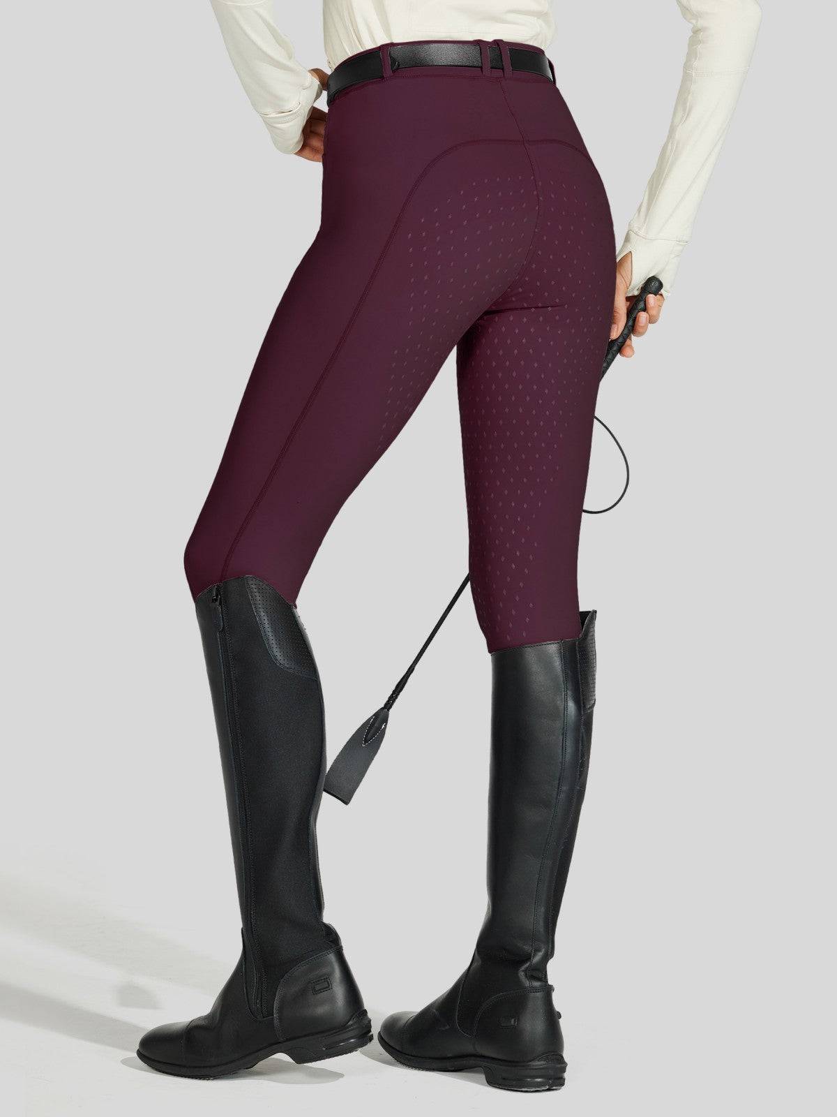 Women's Riding Pants Full Seat Silicone_