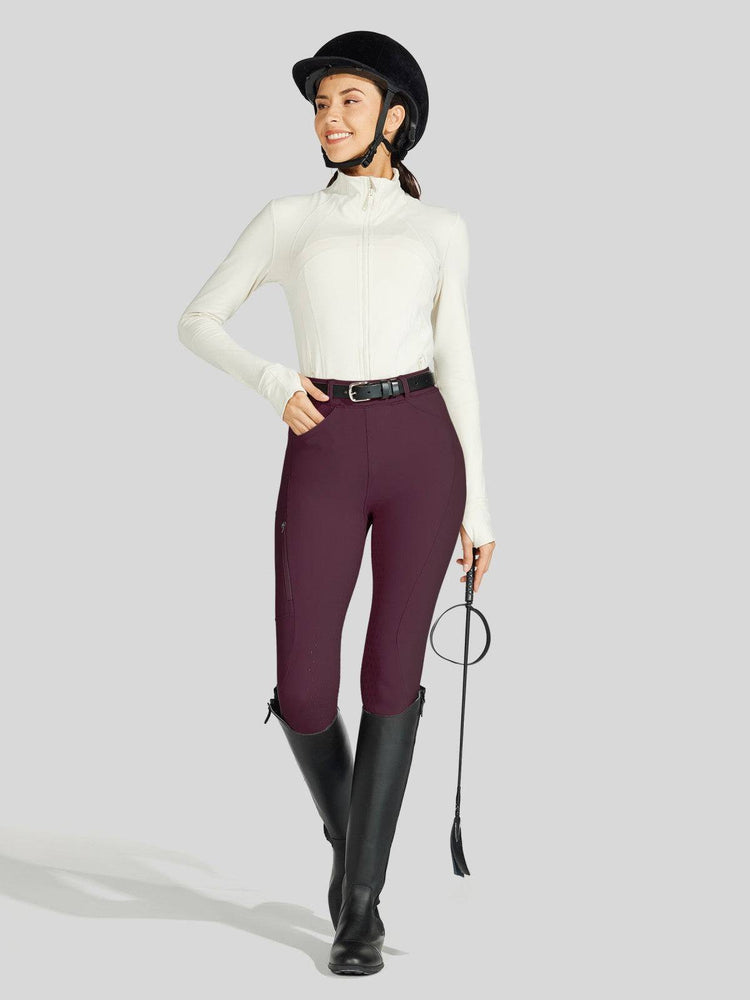 Women's Riding Pants Full Seat Silicone_