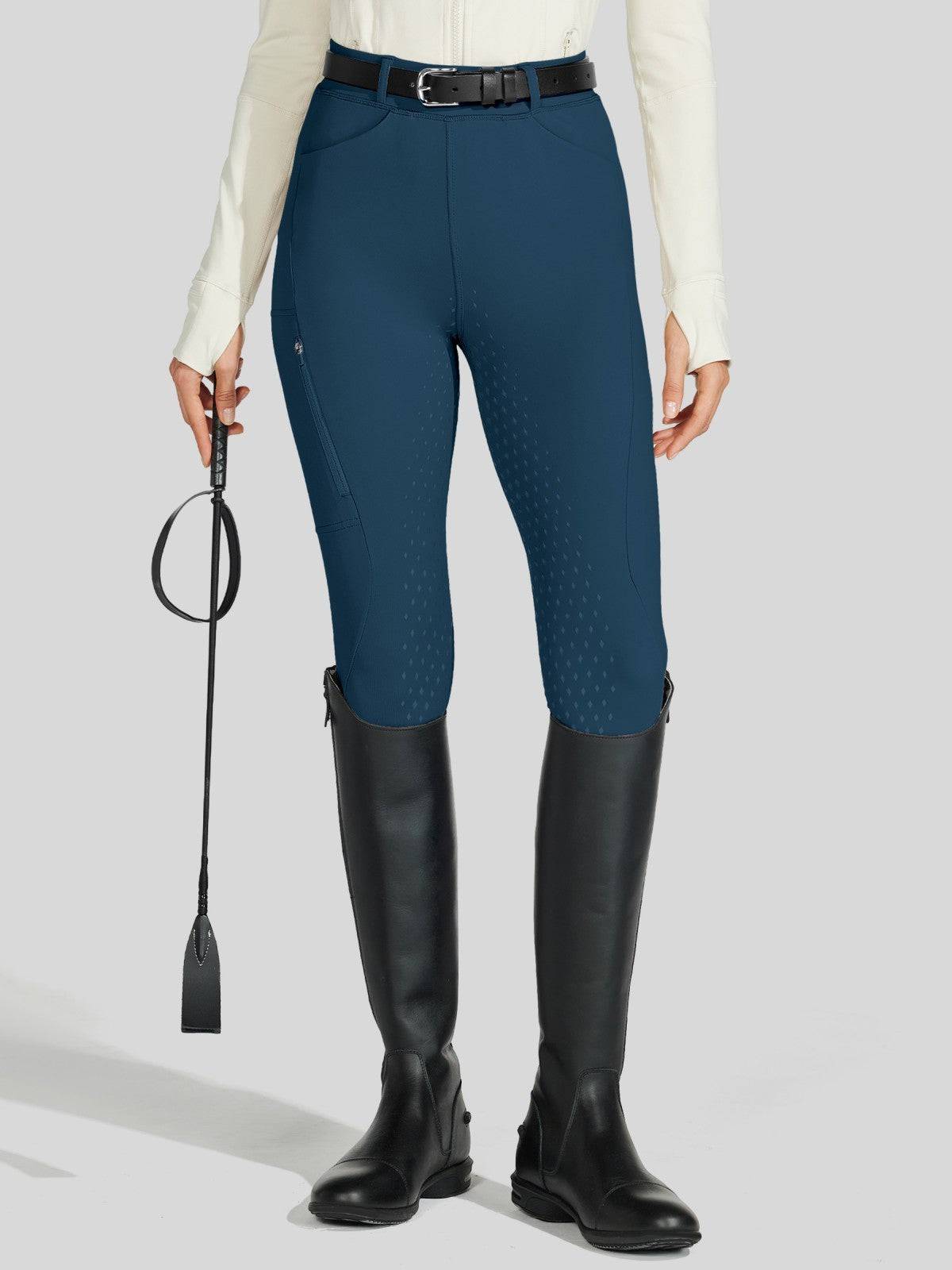 Women's Riding Pants Full Seat Silicone_