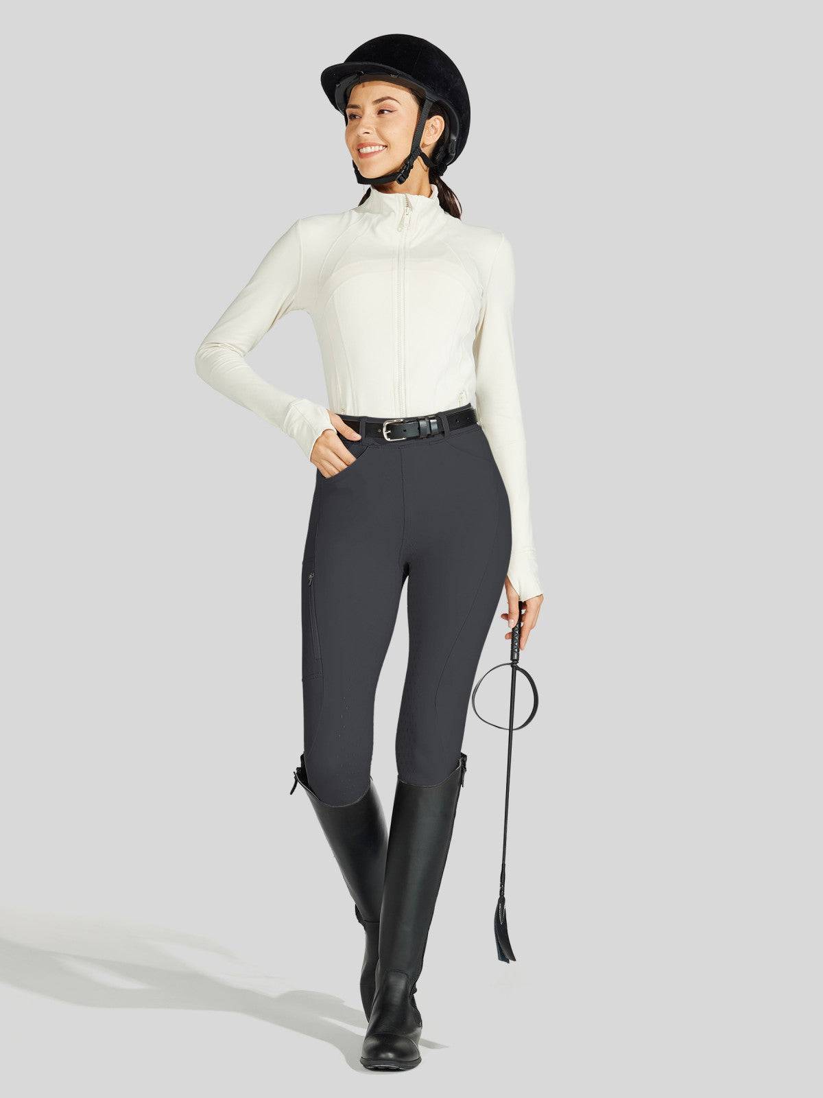 Women's Riding Pants Full Seat Silicone_