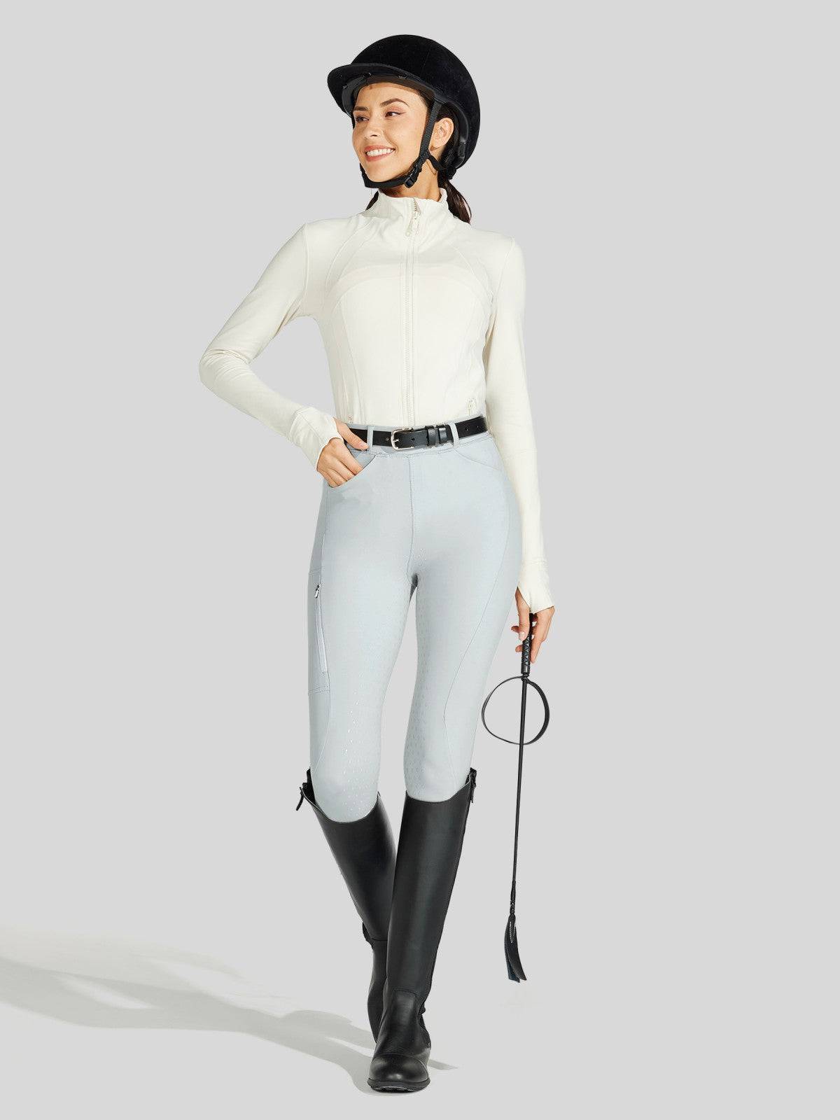 Women's Riding Pants Full Seat Silicone_