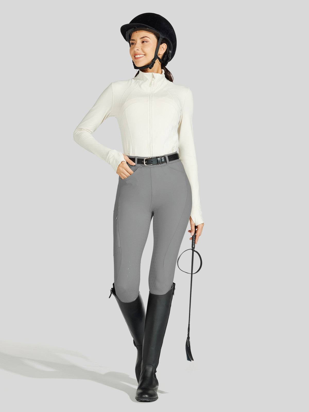 Women's Riding Pants Full Seat Silicone_