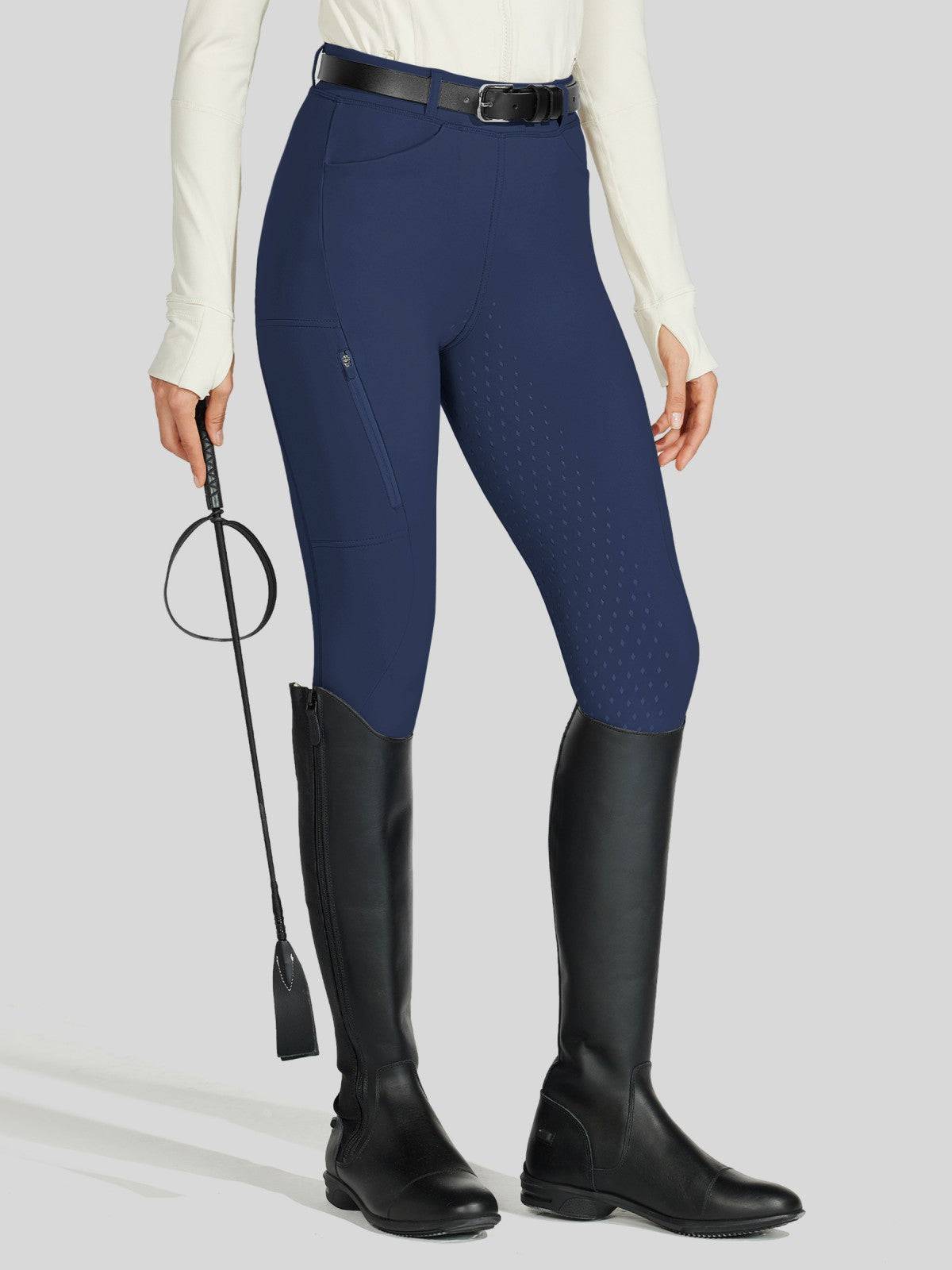 Women's Riding Pants Full Seat Silicone_