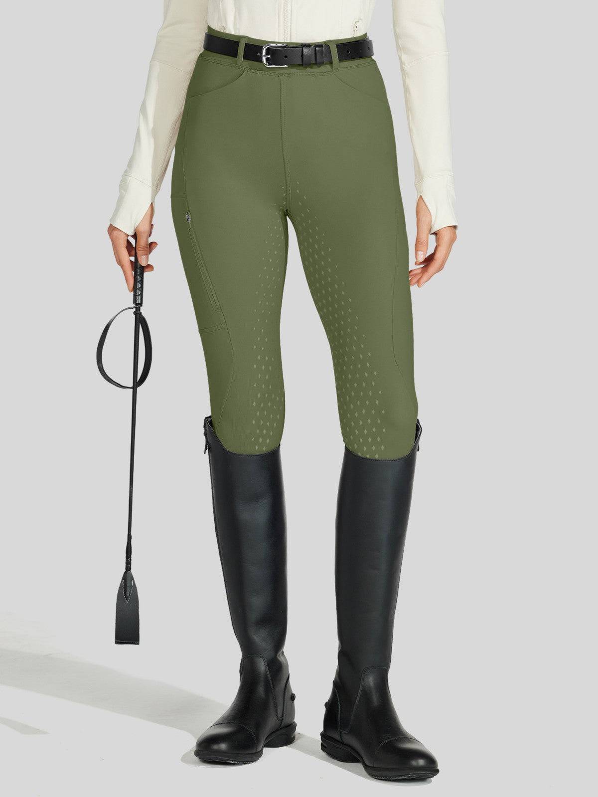 Women's Riding Pants Full Seat Silicone_