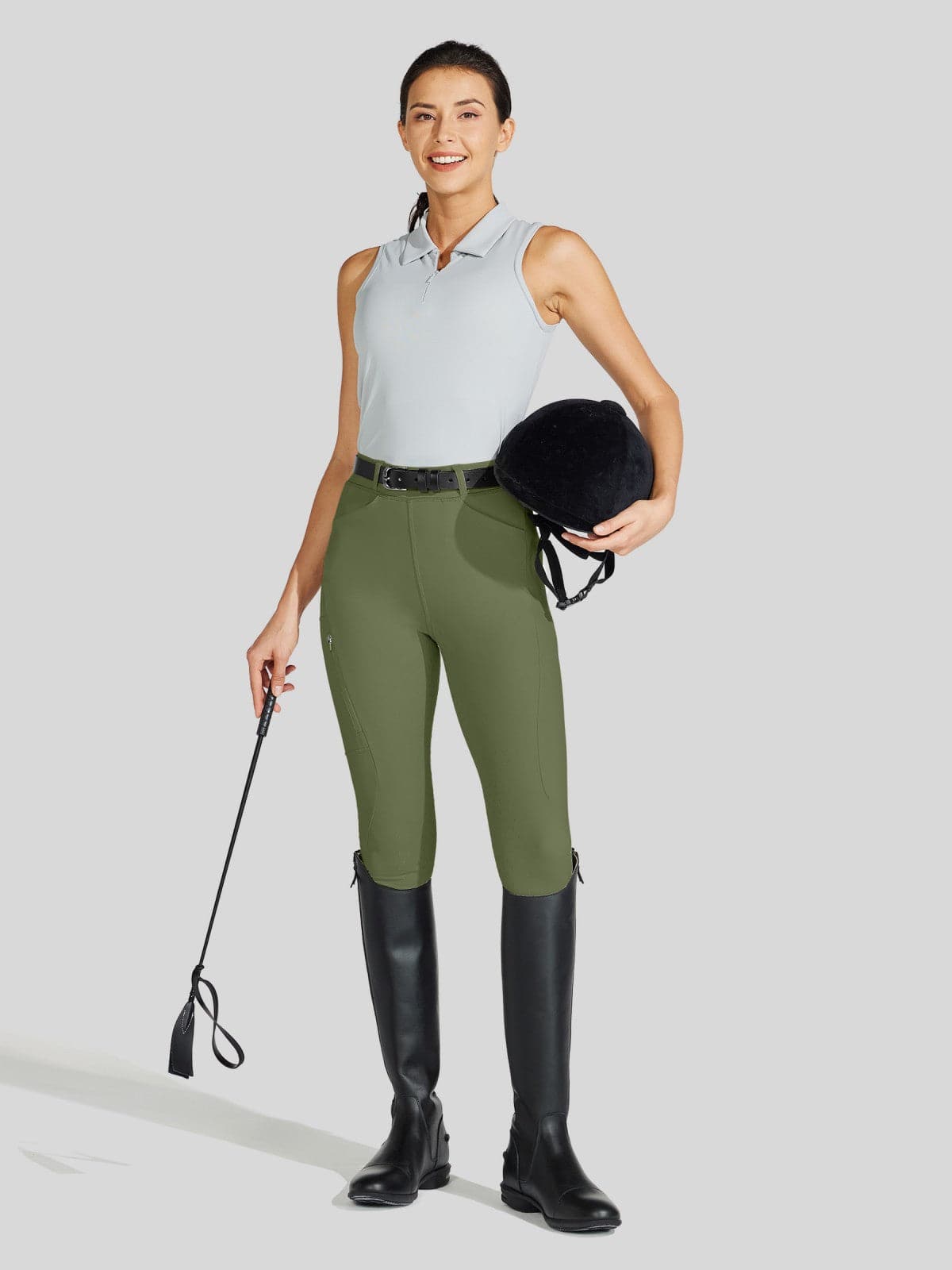 Women's Riding Pants Full Seat Silicone_