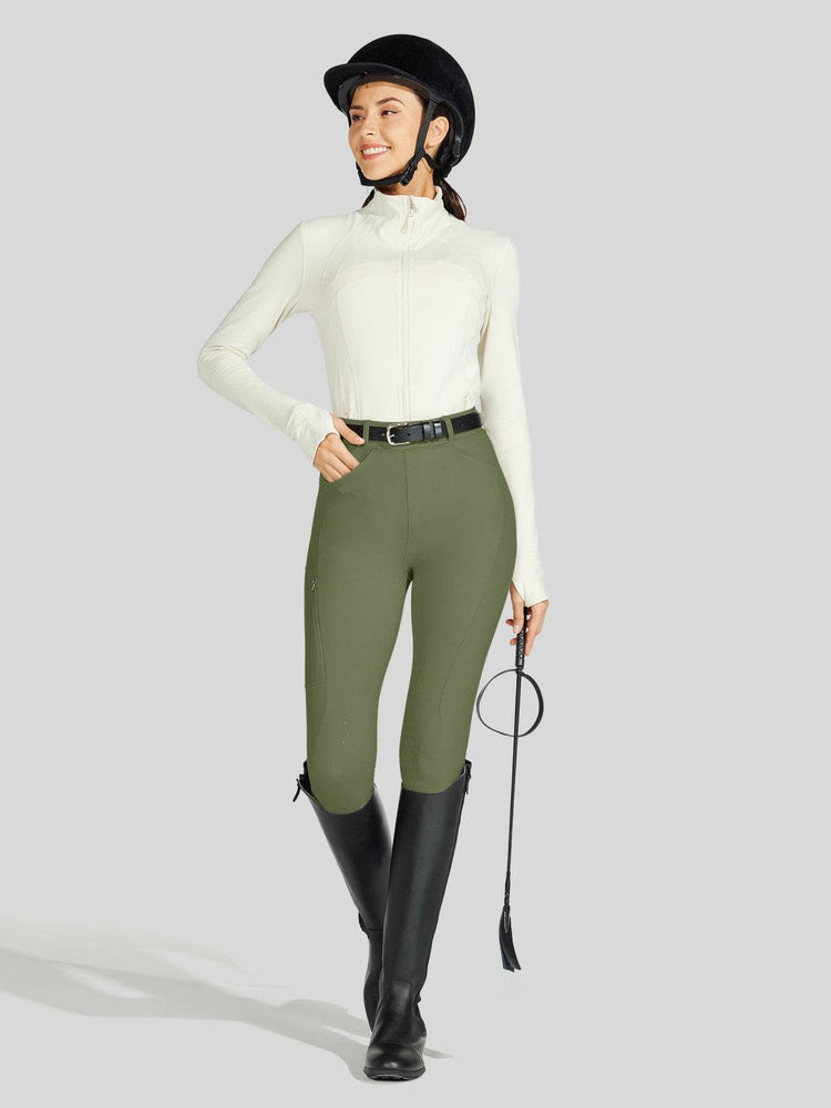 Women's Riding Pants Full Seat Silicone_