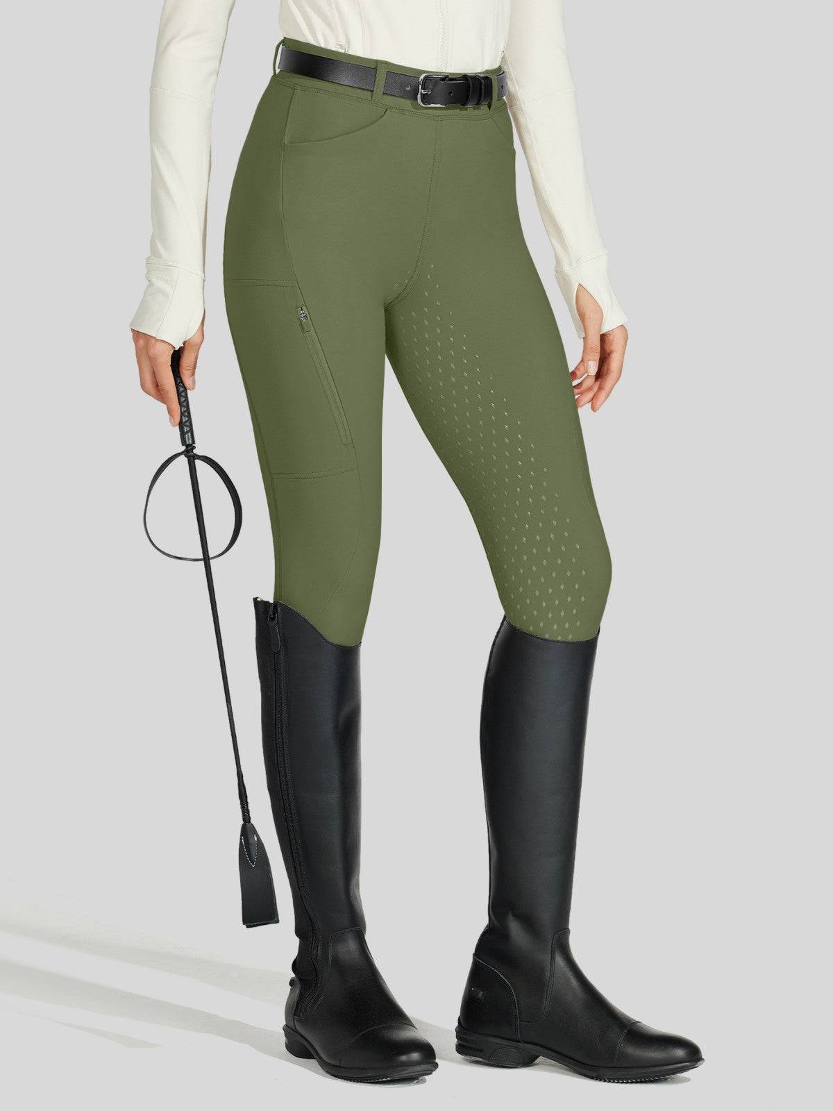 Women's Riding Pants Full Seat Silicone_