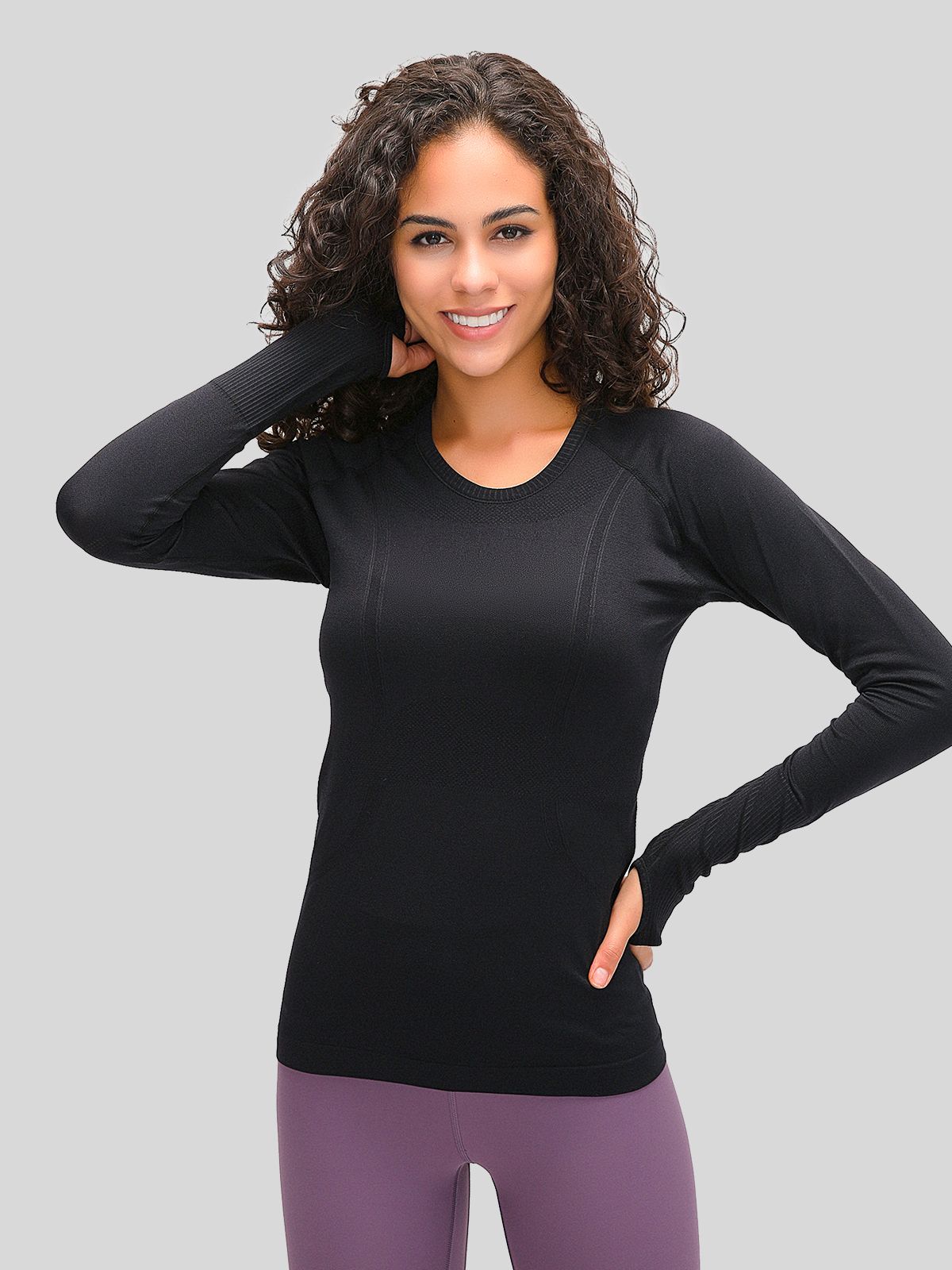 Women's Seamless Long Sleeve Training Shirt 