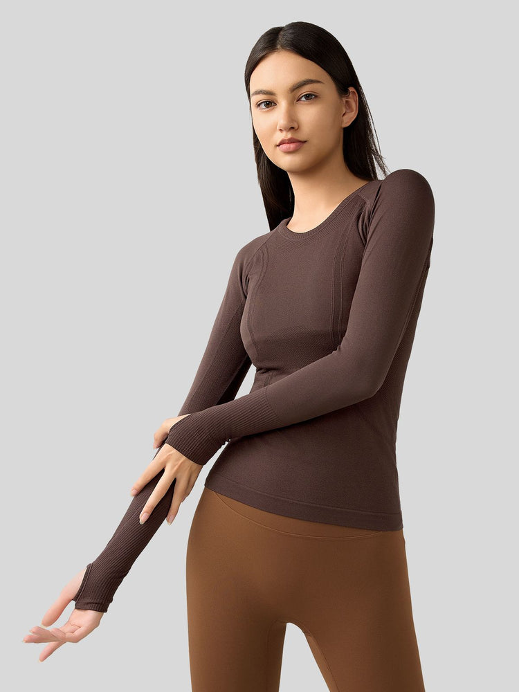 Women's Seamless Long Sleeve Training Shirt 