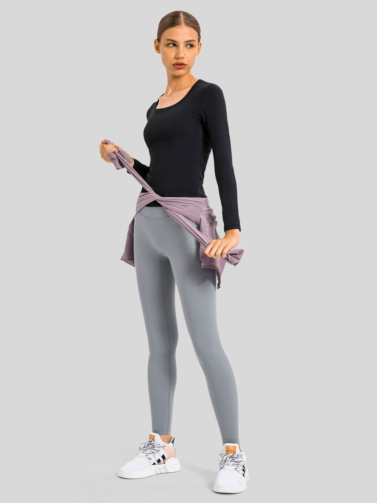 Womens Seamless Yoga Leggings Nakedfeel 