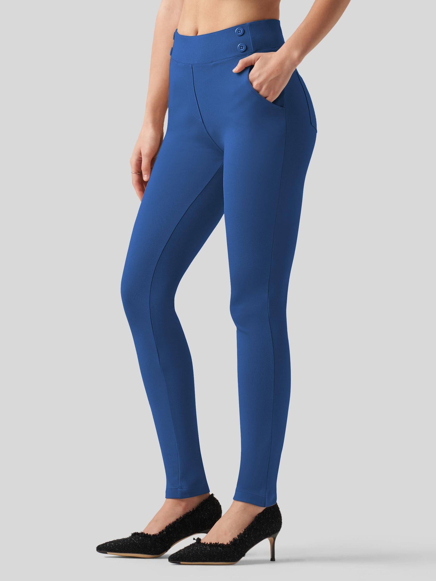 Willit Women's Skinny Work Slacks 28 Inch 
