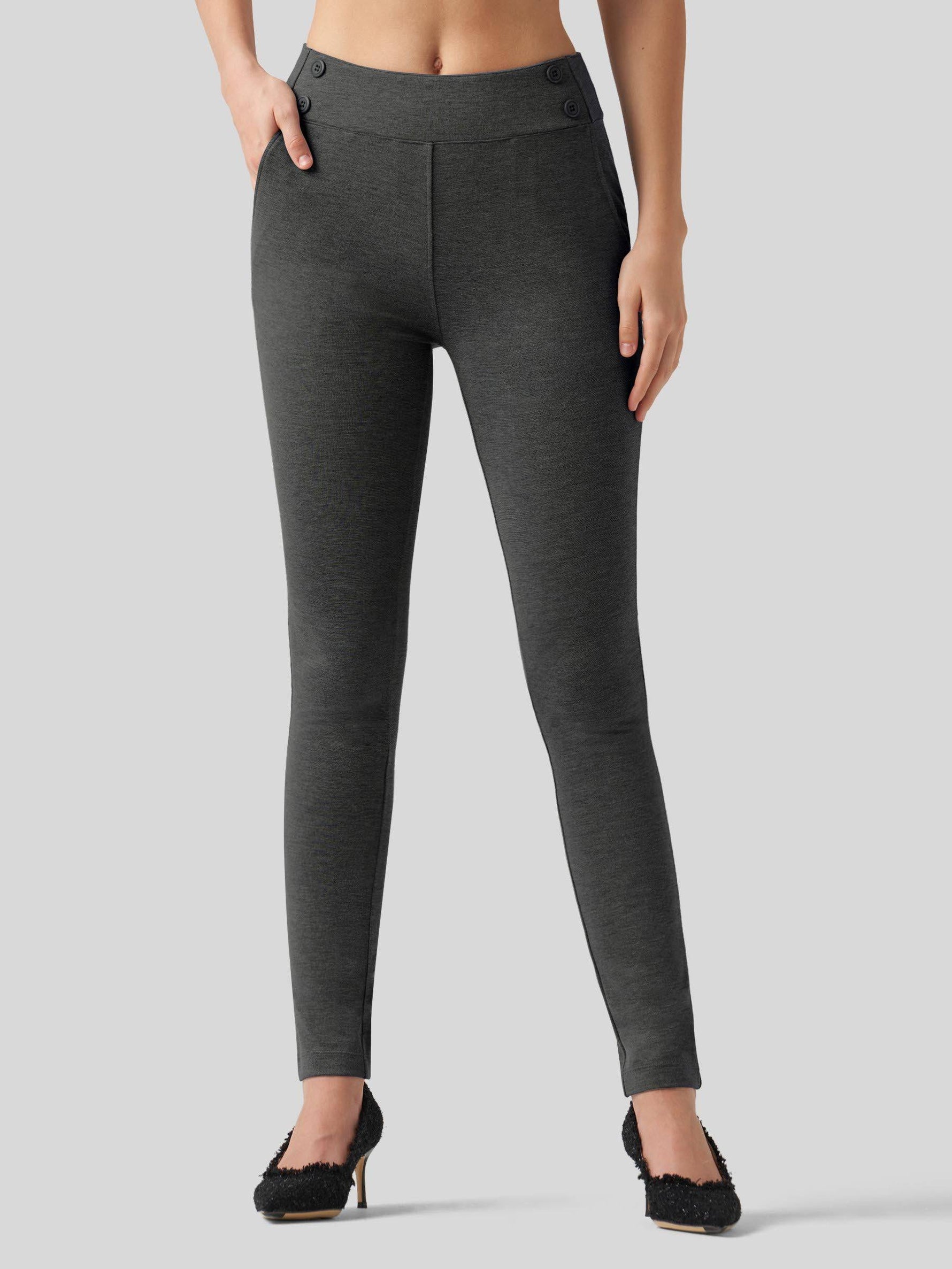 Willit Women's Skinny Work Slacks 28 Inch 
