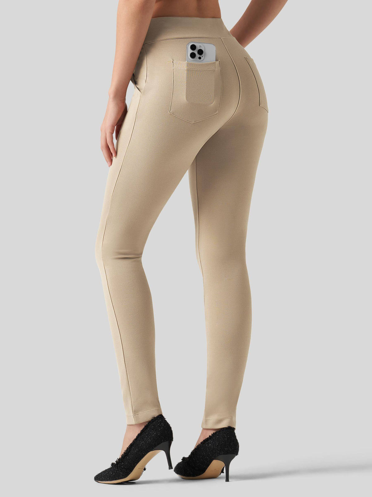 Willit Women's Skinny Work Slacks 28 Inch 