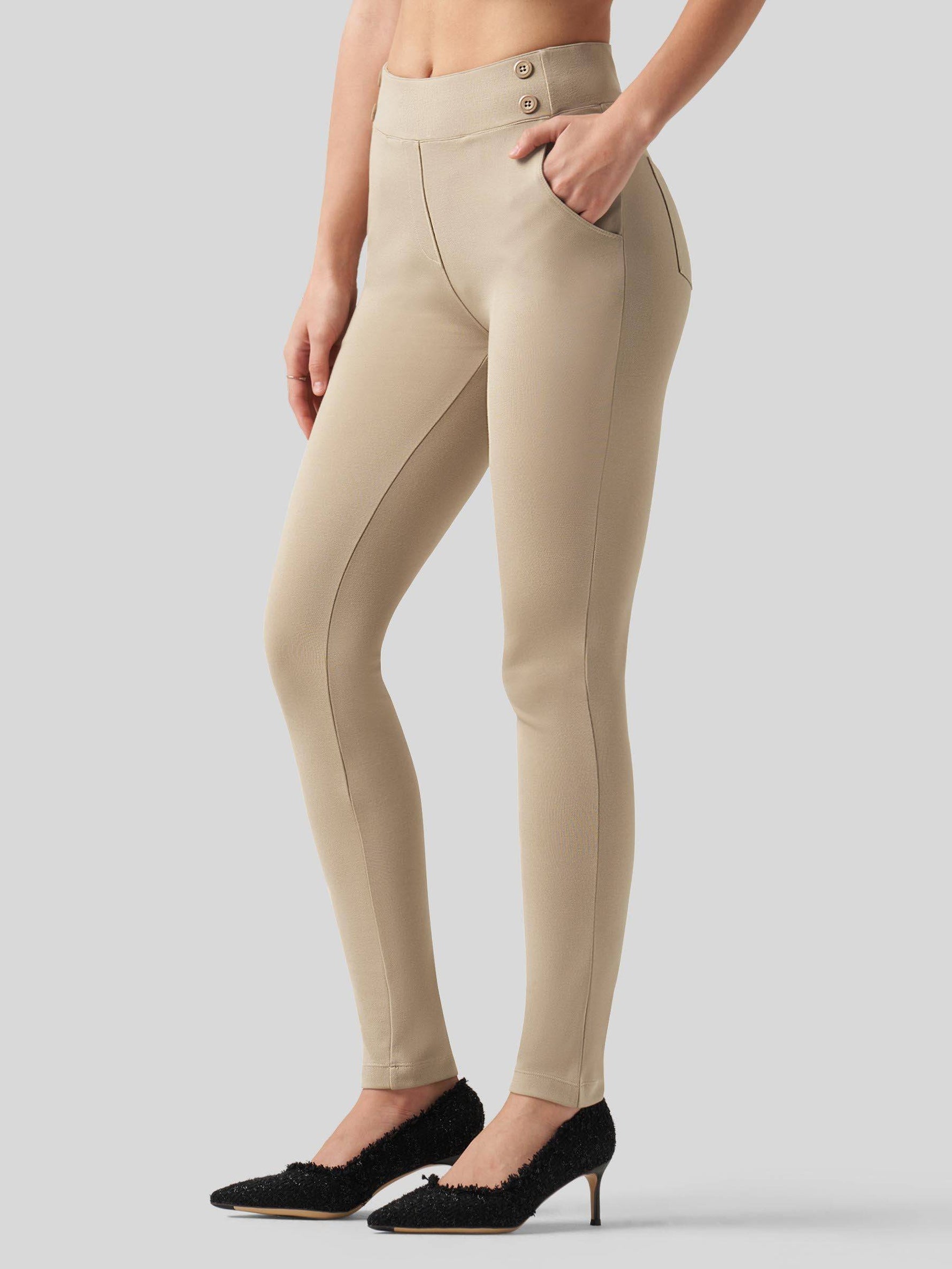 Willit Women's Skinny Work Slacks 28 Inch 