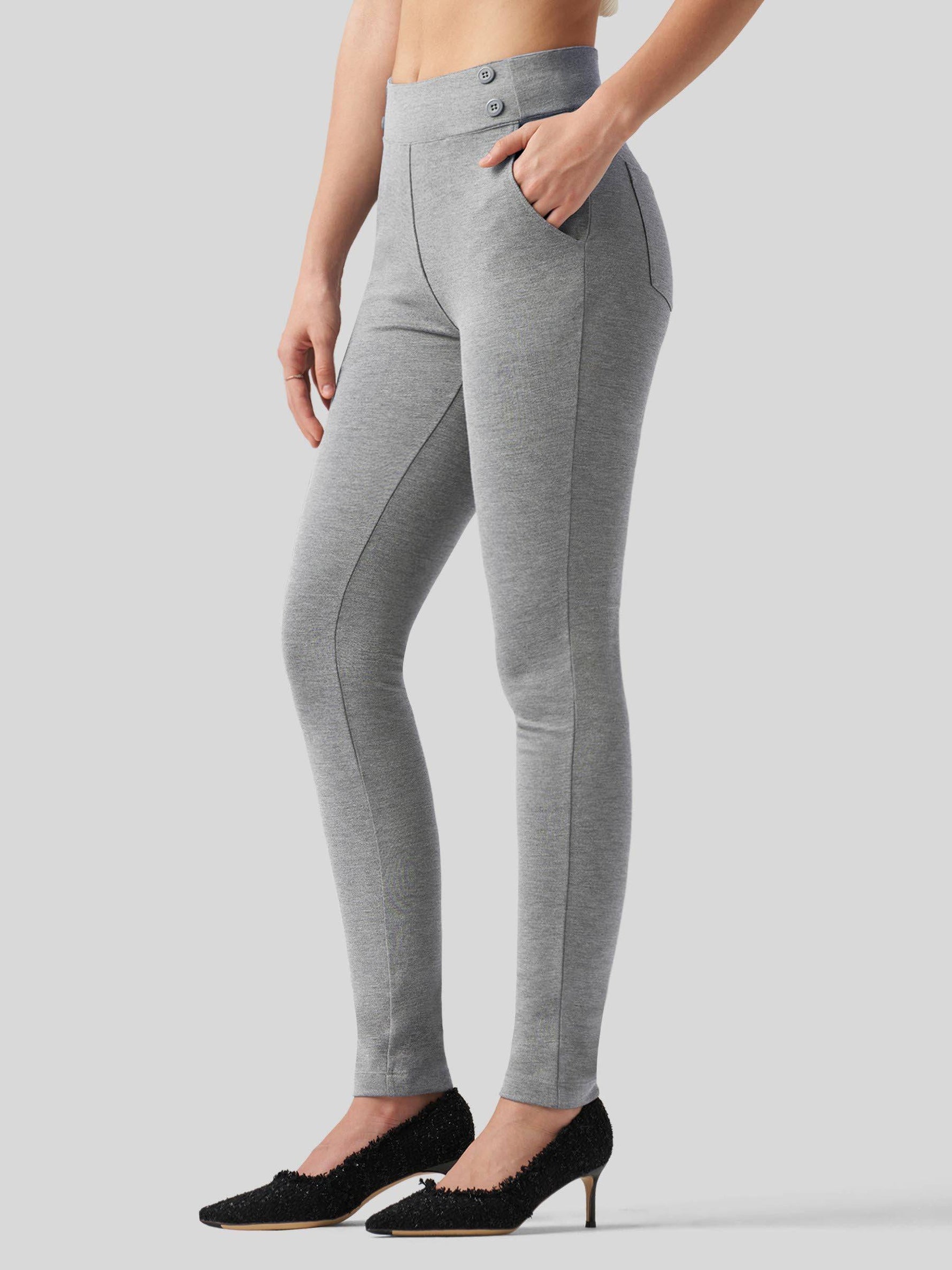 Willit Women's Skinny Work Slacks 28 Inch 