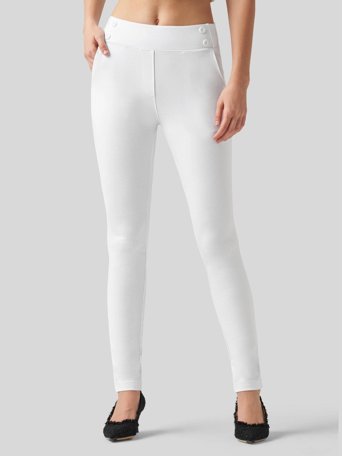 Willit Women's Skinny Work Slacks 28 Inch 