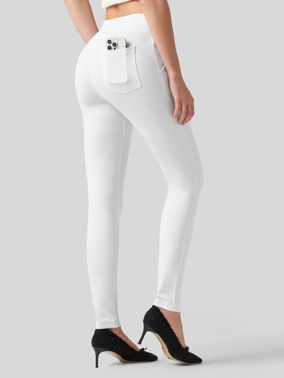Willit Women's Skinny Work Slacks 28 Inch 